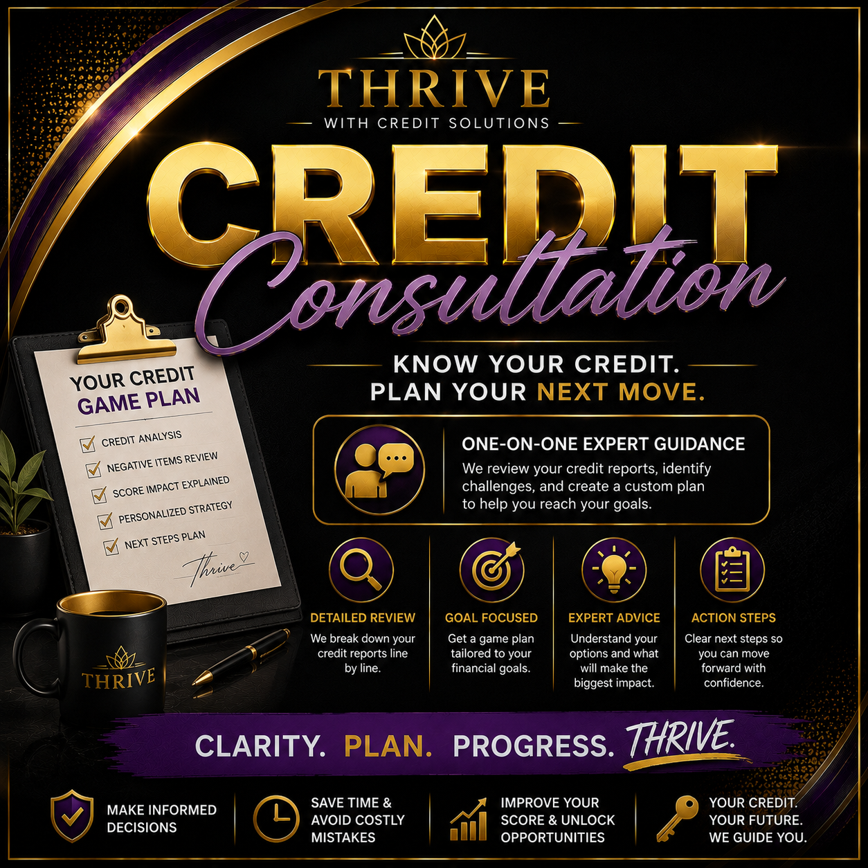 THRIVE CREDIT STRATEGY SESSION